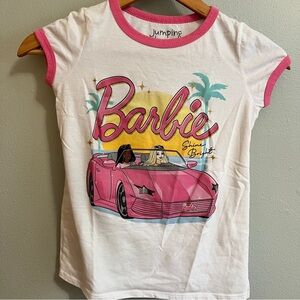 Jumping Beans Pink and White Barbie Tee